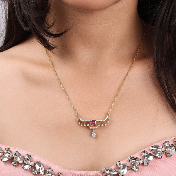 The Pink Blossom - 925 Silver