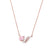 Pink Droplet Vine - 925 Silver