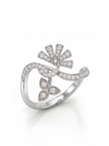 Petal Dance Ring - 925 Silver