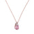 The Pink Droplet Tourmaline - 925 Silver