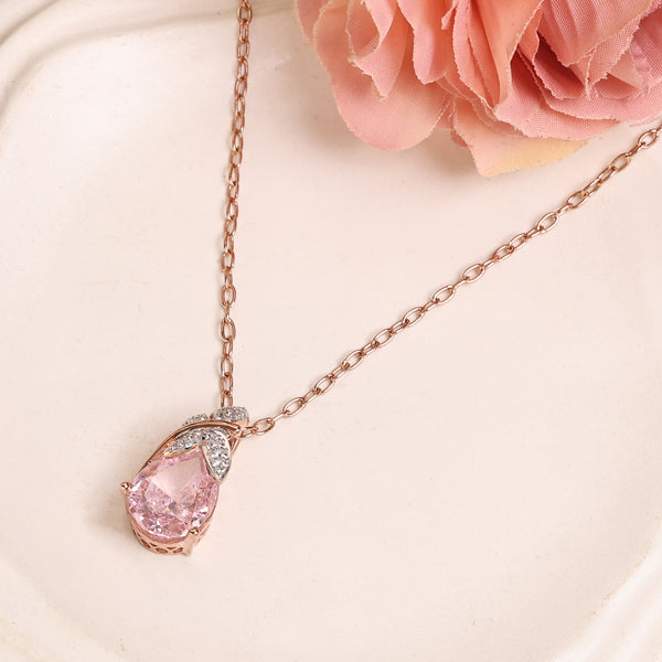 The Pink Droplet Tourmaline - 925 Silver