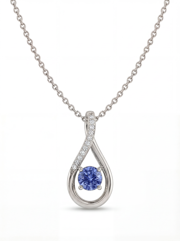 Dancing Pendant - 925 Silver