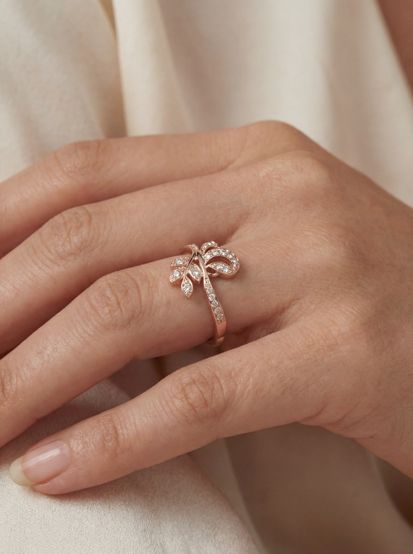 Blooming Branch Ring - 925 Silver